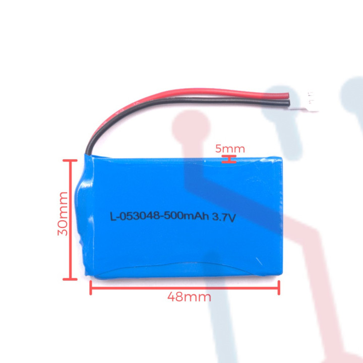Batería LI-PO 3.7V 500mA