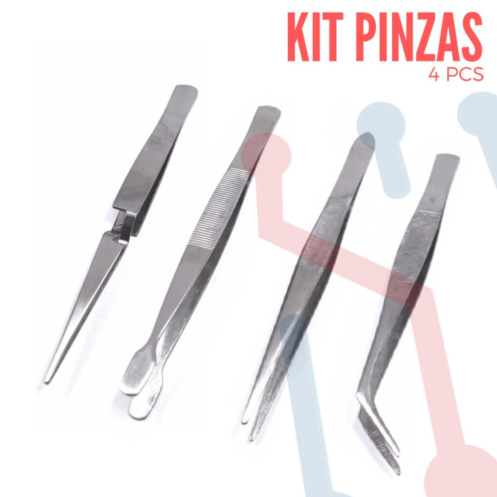 Kit de Pinzas 4 Piezas