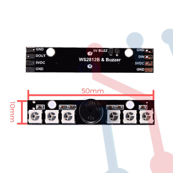 Módulo Led WS2812 con Buzzer