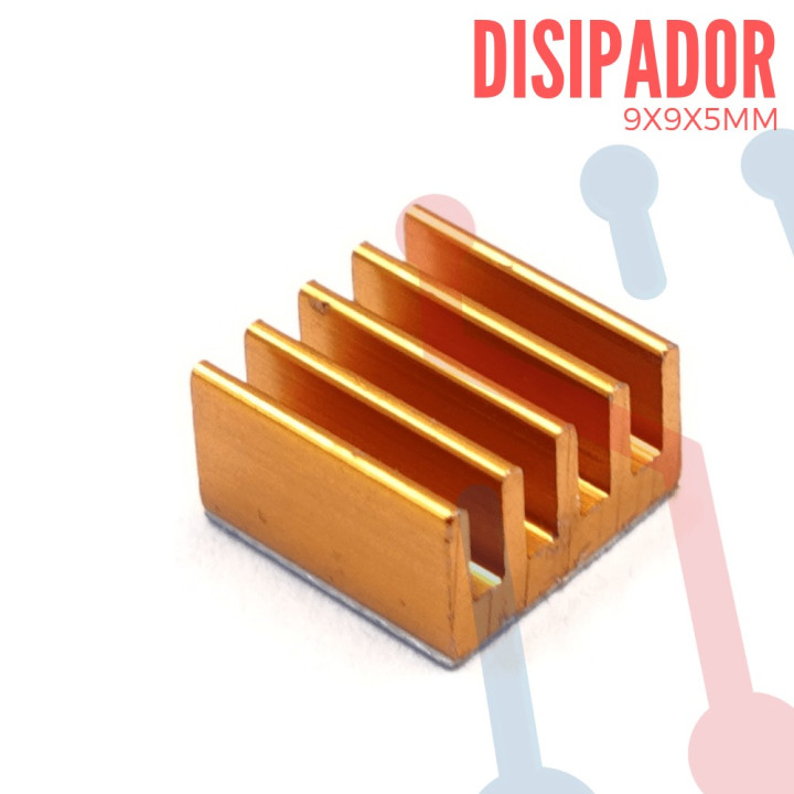 Disipador de Calor en Aluminio para Transistor