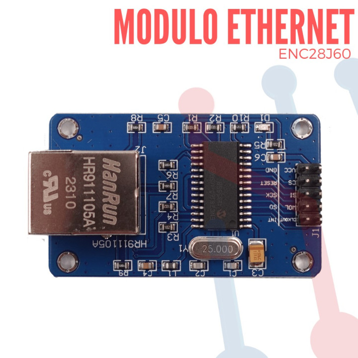 Modulo Ethernet ENC28J60