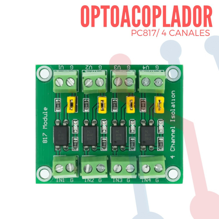 Tarjeta PC817 4CH