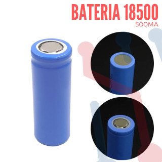 Batería Litio-Ion 18500 500mAh