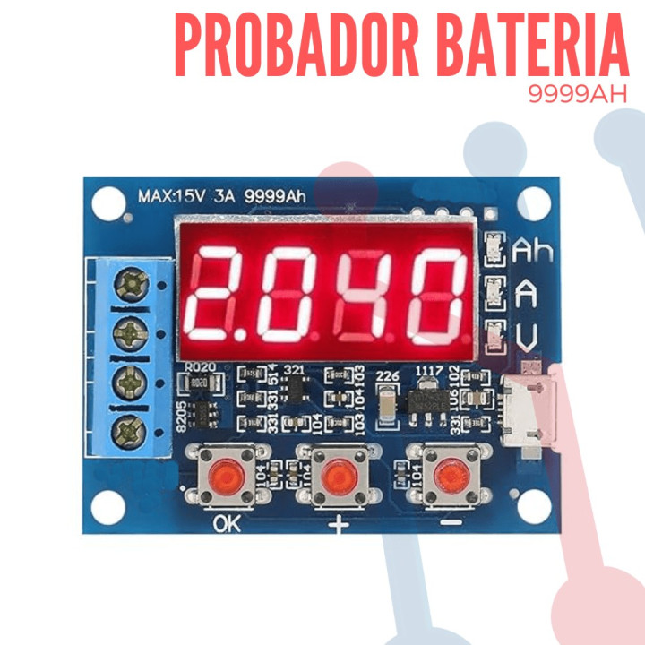 Probador de baterías de Litio (ZB2L3)