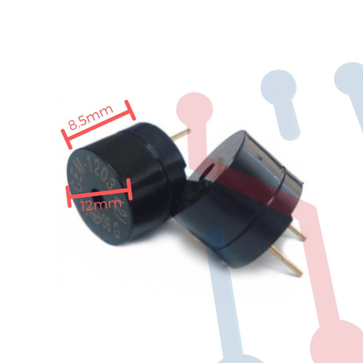 Buzzer pasivo 3-12v