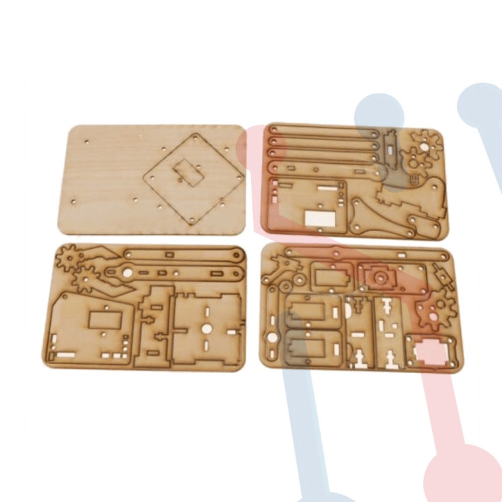 Brazo Robótico en Acrílico (4-DOF)