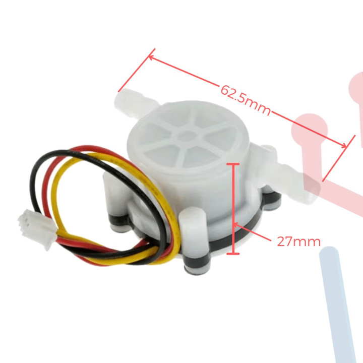 Sensor de flujo de agua 1/4" YF-S401