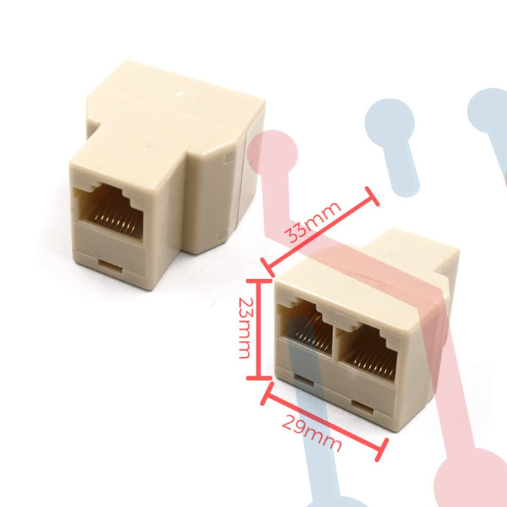 Conector Divisor RJ45