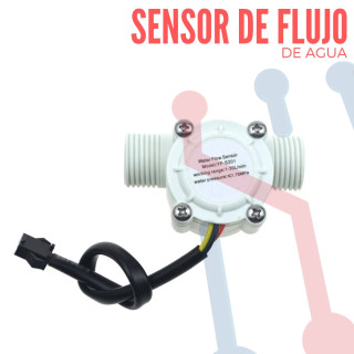 Sensor de flujo de agua 1/2" YF-S201