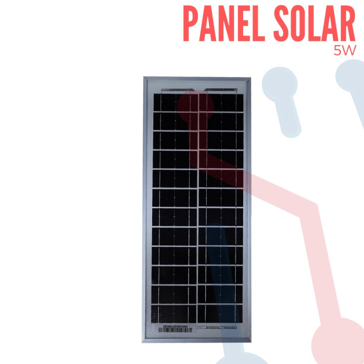 Panel solar de Intemperie 5W