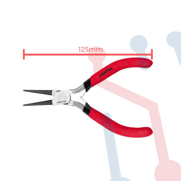 Pinza  Punta Redonda 5" (PRETUL)