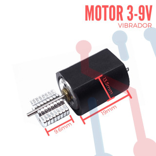 Motor Vibrador N30/3-9V/8Pesas
