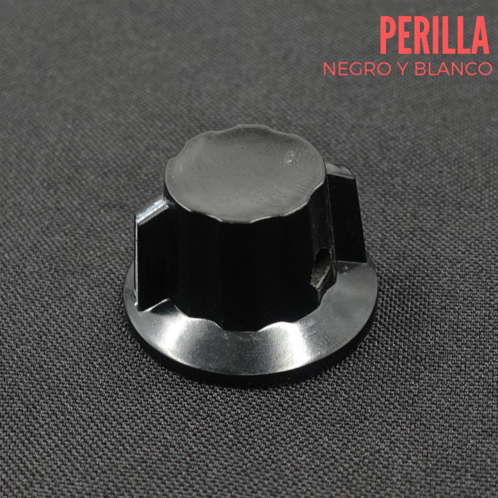 Perilla Negra de tornillo
