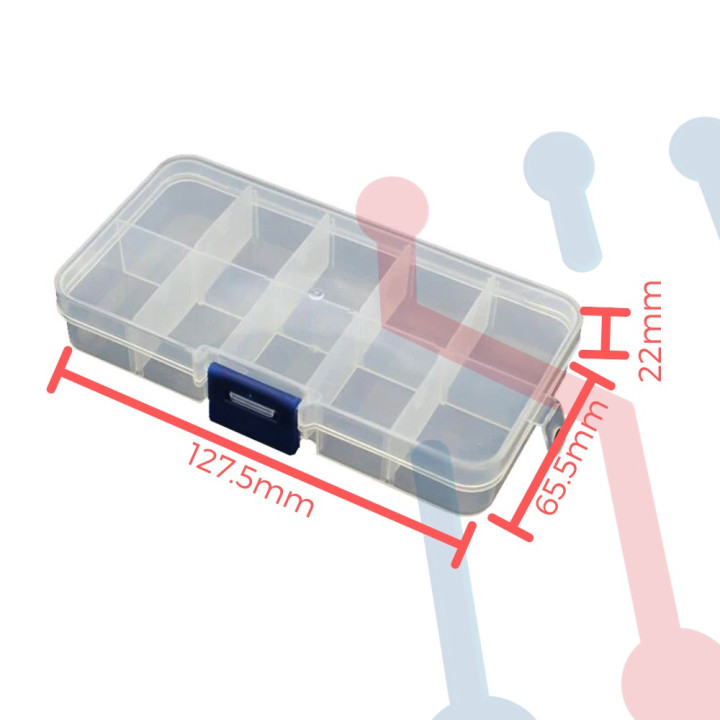 Caja Organizadora 127.5x65.5x22mm