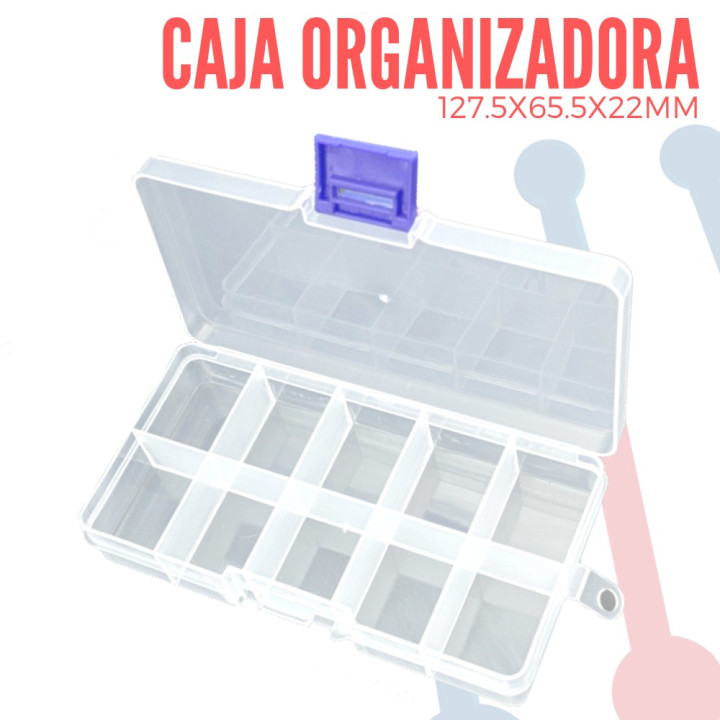 Caja Organizadora 127.5x65.5x22mm