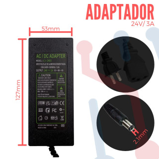 Adaptador de Voltaje 24V 2A