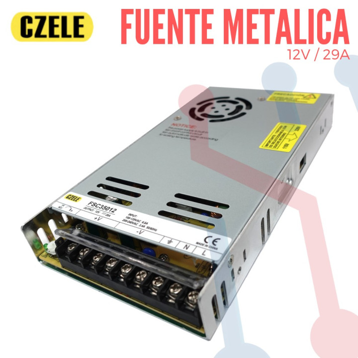 Fuente Suicheada 12V 29A 348W