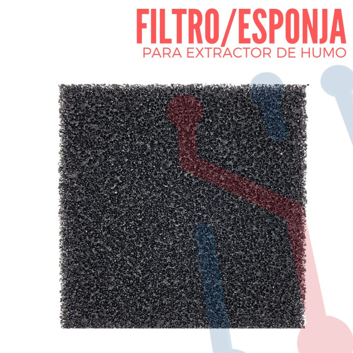 Filtro de carbón Activo para Extractor de Humo