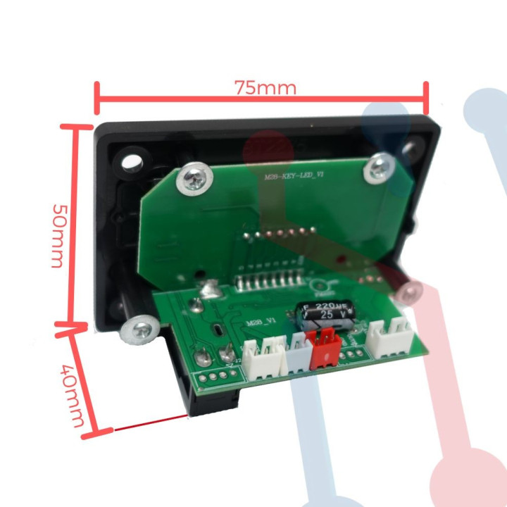 Amplificador de MP3 Bluetooth 2x25W
