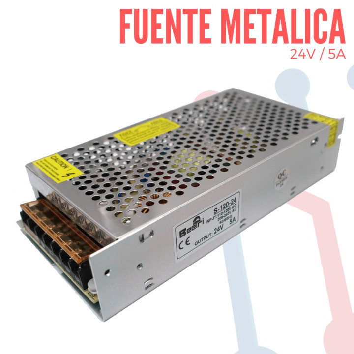 Fuente Suicheada 24V 5A 120W