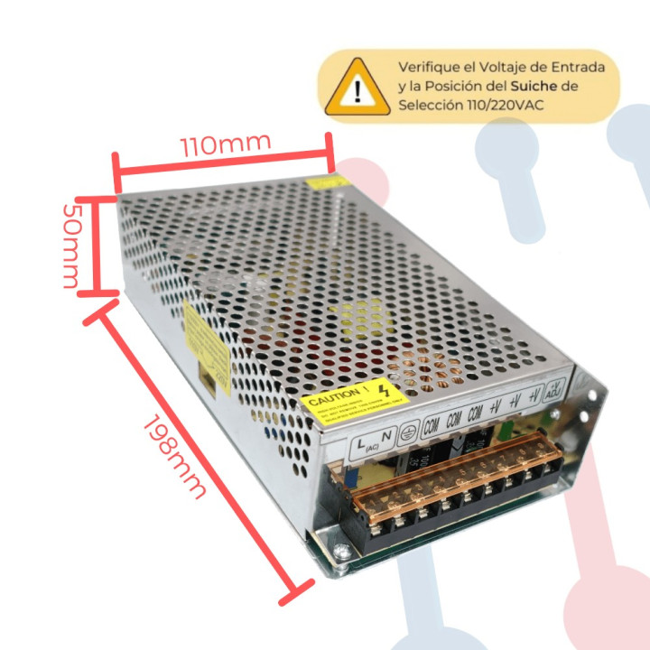 Fuente Suicheada 24V 10A 240W
