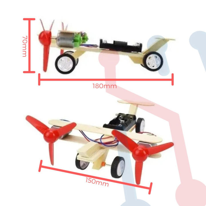 AVIONETA DESARMABLE DIDACTICA