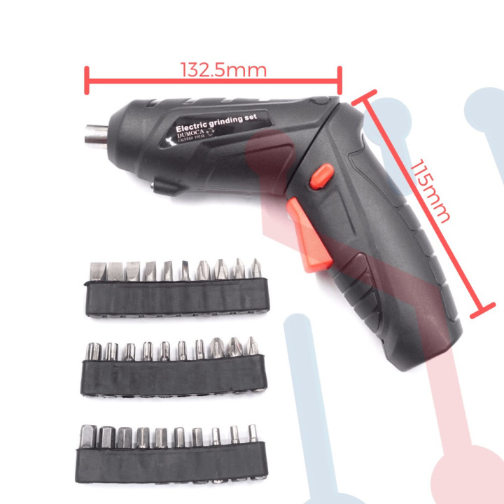 KIT Destornillador Recargable 250 rpm