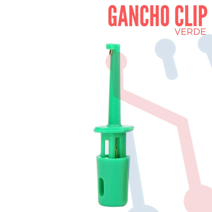 Gancho Verde para Sonda de  Multímetro