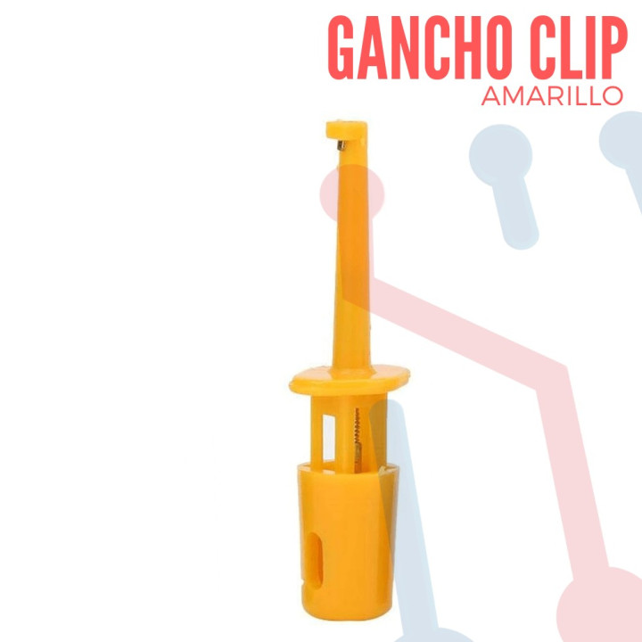 Gancho Amarillo para Sonda de  Multímetro