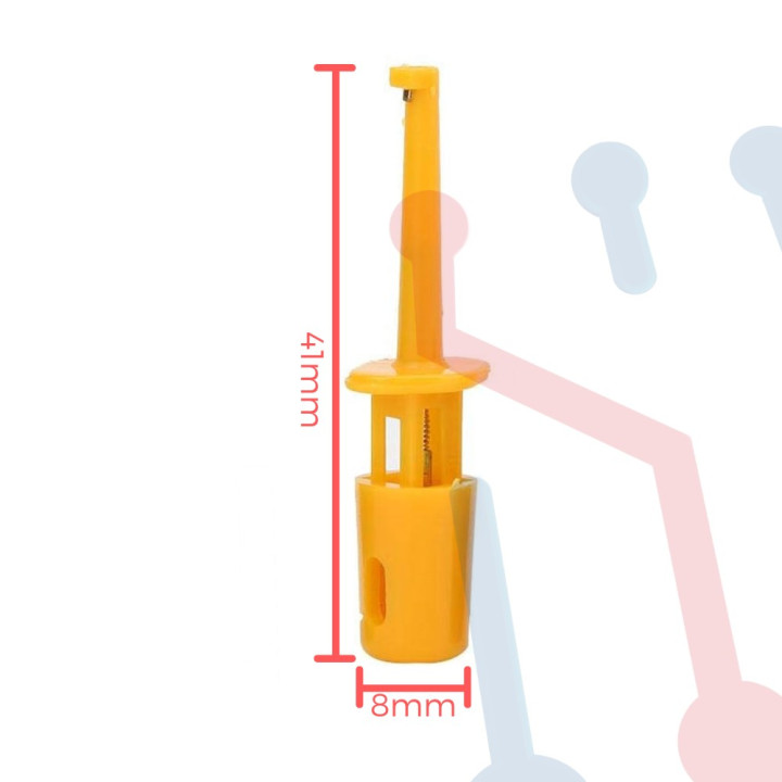Gancho Amarillo para Sonda de  Multímetro