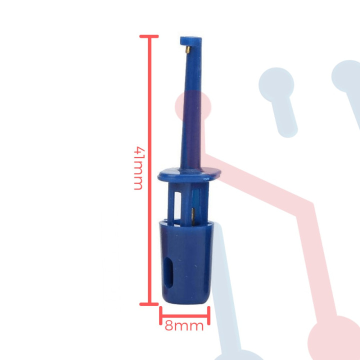 Gancho Azul para Sonda de  Multímetro