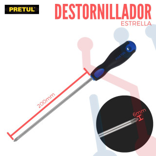 Destornillador de Estrella (DP-1/4X8BP)