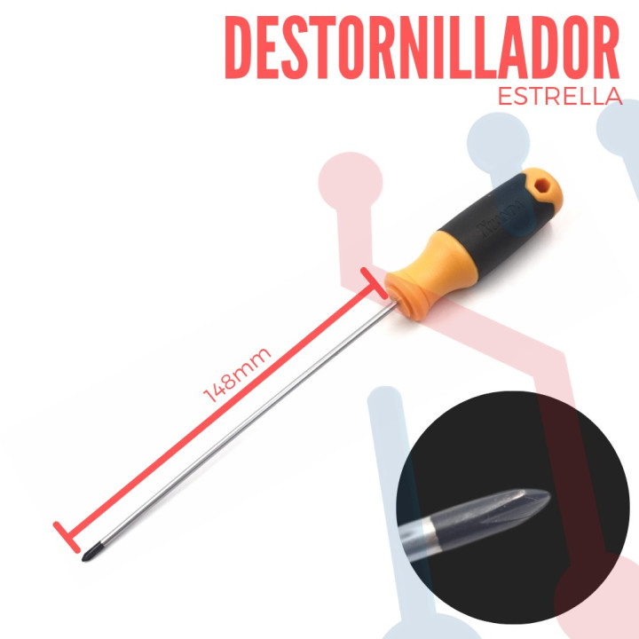 Destornillador Perillero Estrella 148mm
