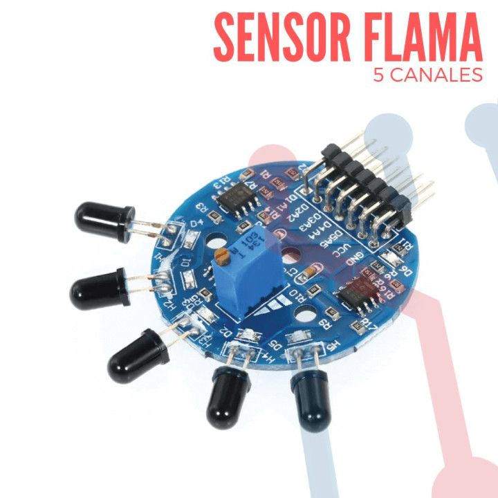 Sensor de flama (5 en 1)