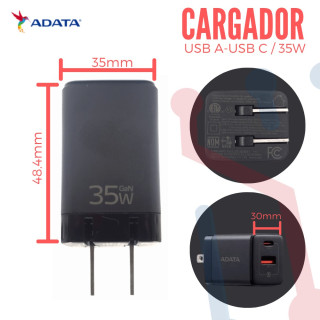 Cargador USB GaN de 35 W