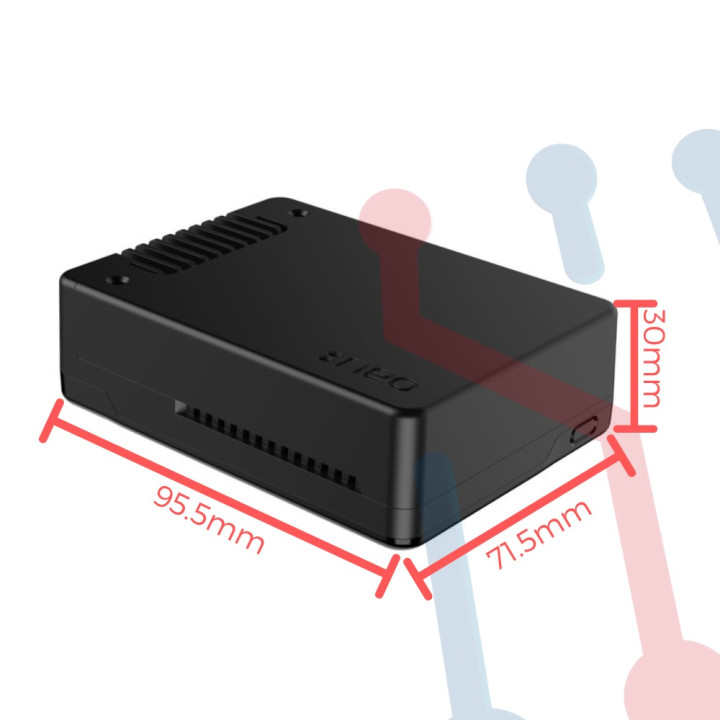 Caja con Disipador para Raspberry PI 5