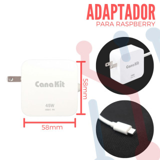 Adaptador de Voltaje para Raspberry Pi 5