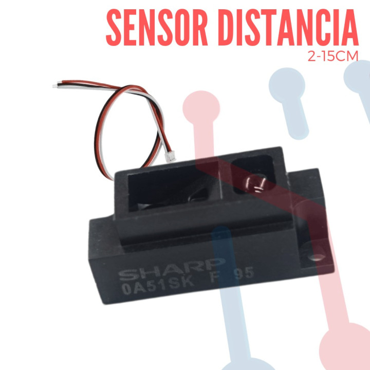 Sensor de Distancia Análogo (GP2Y0A51YK0F)