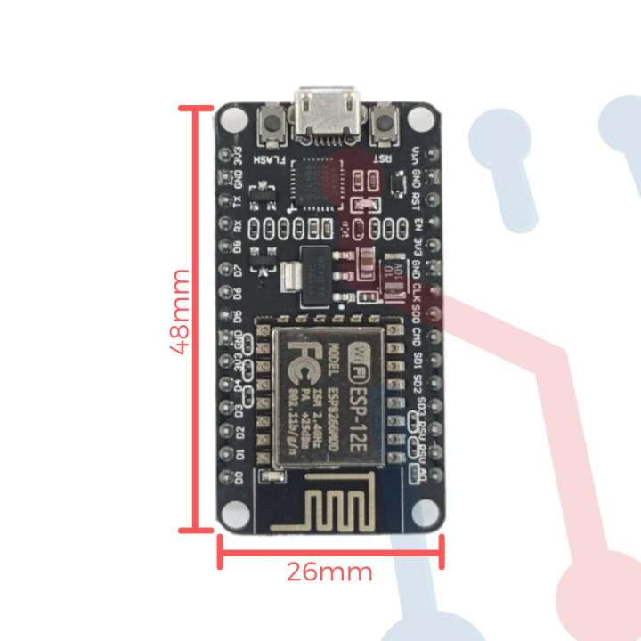 NodeMCU ESP-12E (30 Pines)