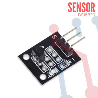 Sensor de temperatura DS18B20 tarjeta