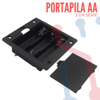 Portapila AAX3 para Chasis