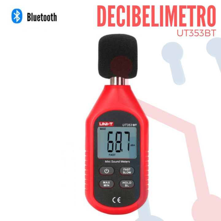 Decibelimetro Digital  UNI-T  UT353BT