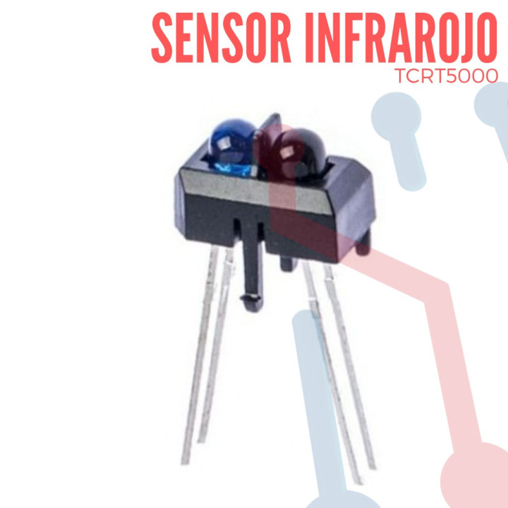 Sensor Infrarrojo de línea TCRT5000
