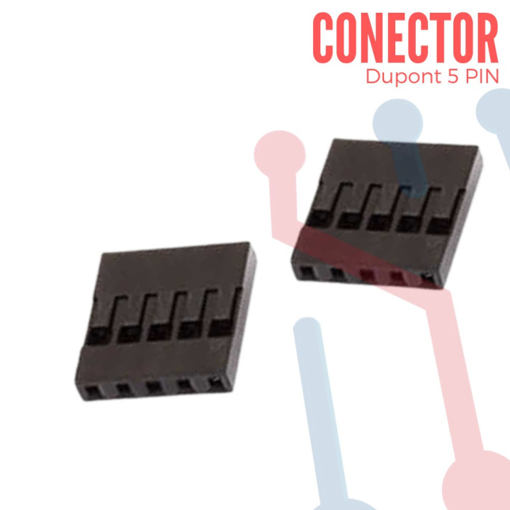 Conector Dupont o Crimp 5Pin