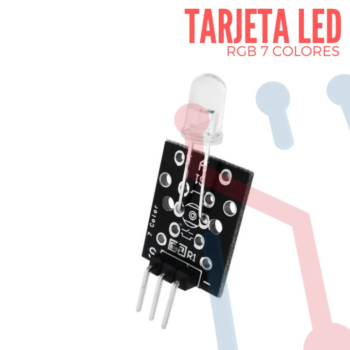 Módulo LED de Parpadeo Automático de 7 Colores KY-034