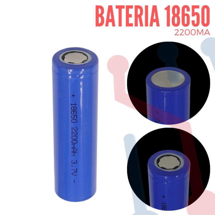 Bateria Litio-Ion  18650  2200mAh Industrial