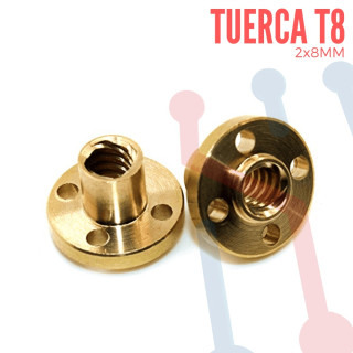 Tuerca Tornillo Trapezoidal T8