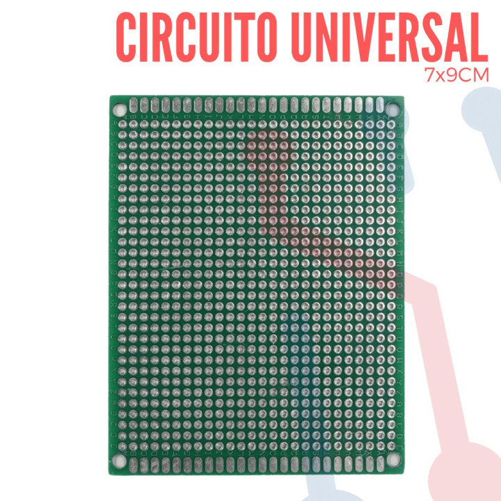 Circuito Impreso Universal 7x9cm