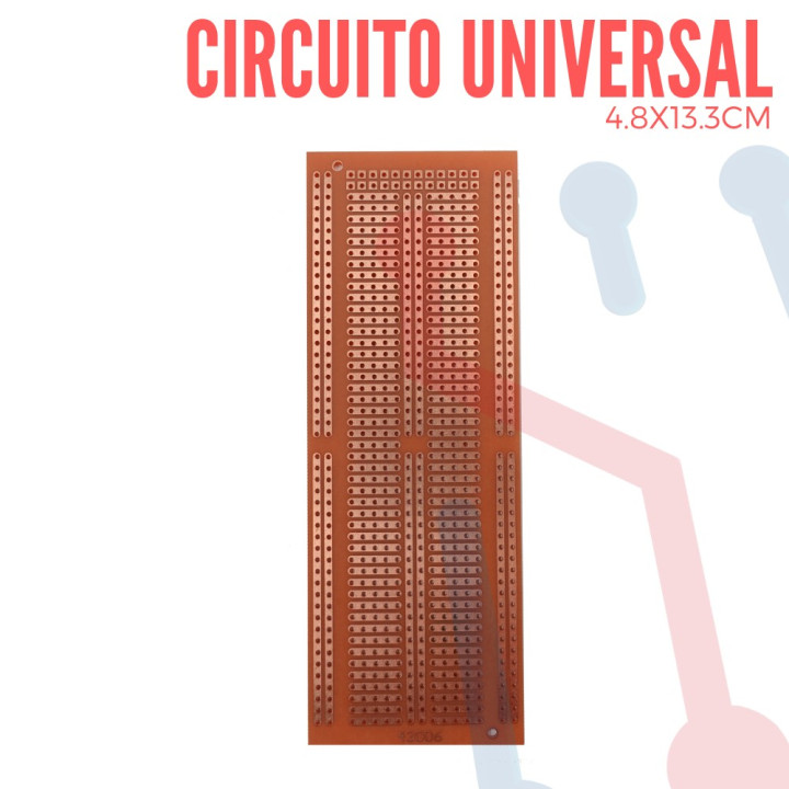 Circuito Impreso Universal 4.8X13.3mm