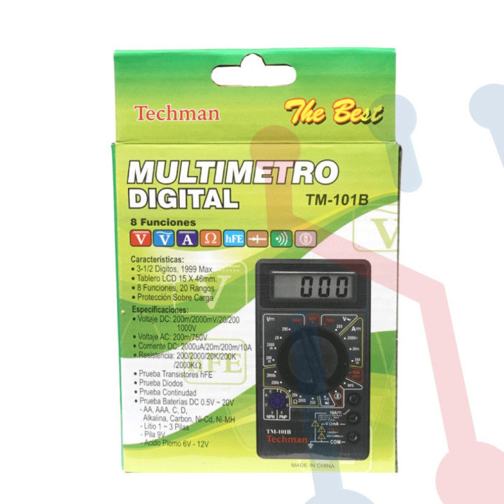 Multímetro Económico TM-101B